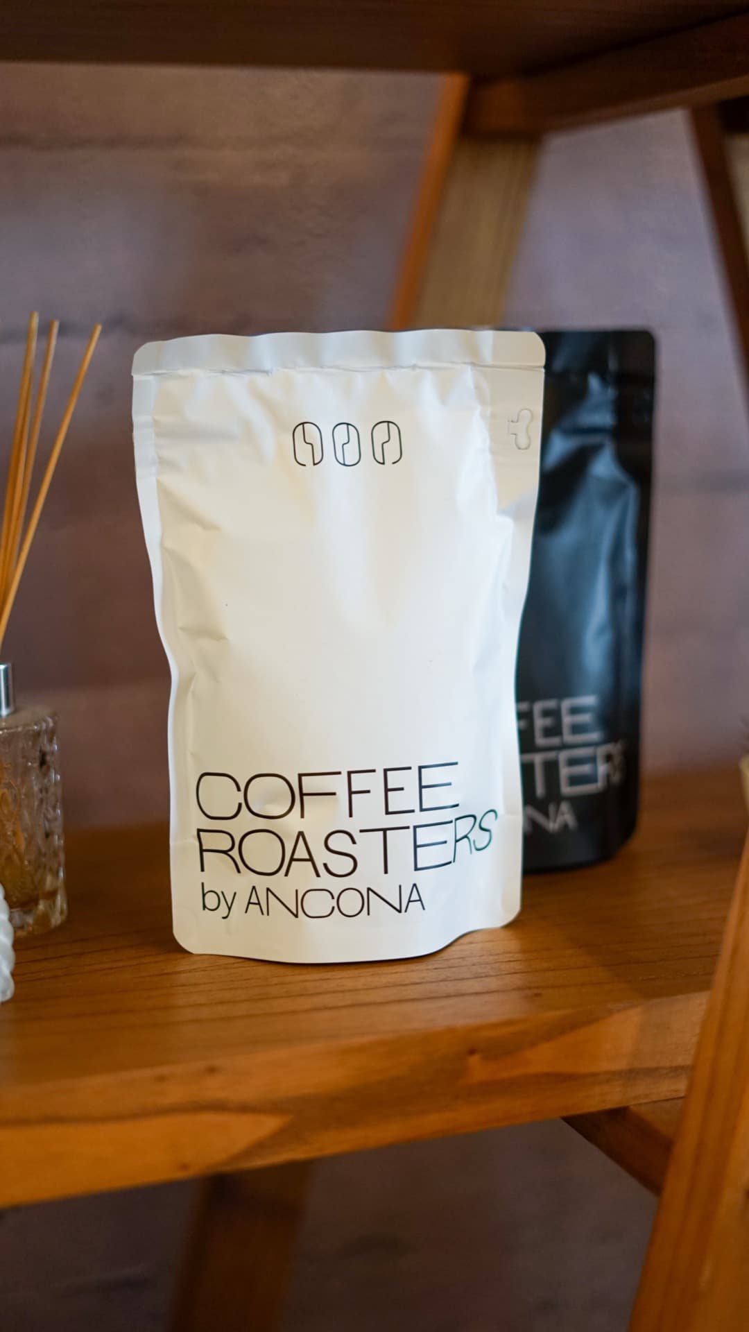 Bolsa Ancona Coffee Roasters edición blanca