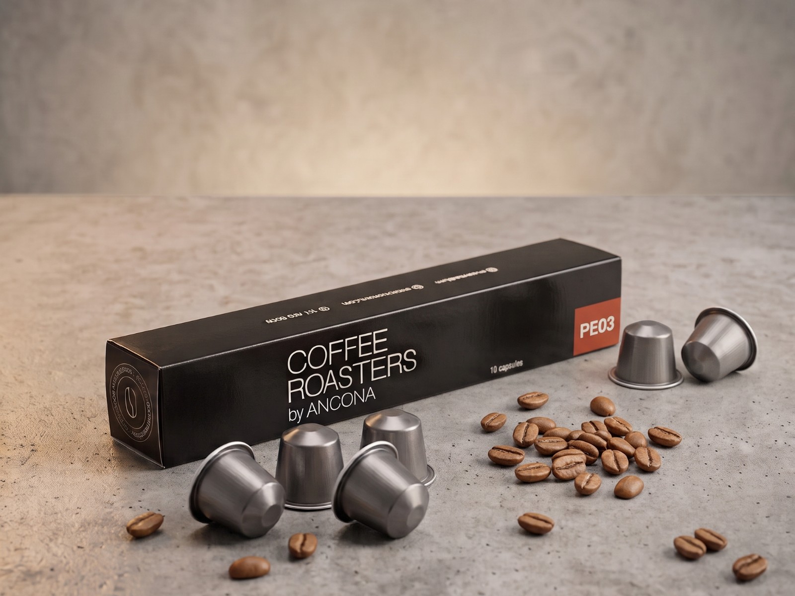 Peru Bobadilla · Cápsulas Nespresso packaging